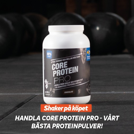 Handla Core Protein Pro och f en shaker p kpet