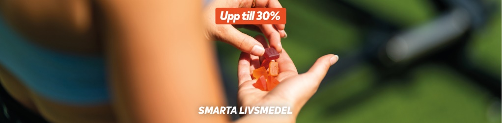 Upp till 30% rabatt p smarta livsmedel