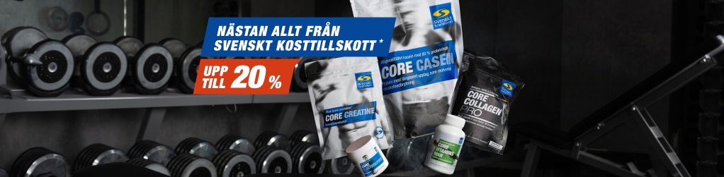 Upp till 20% p� stora delar av varum�rket Svenskt Kosttillskott vid k�p f�r 500 kr i butiken