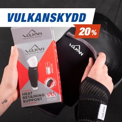 20% p� led- & muskelskydd fr�n Vulkan