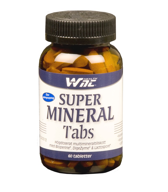 Miniatyrbild Super Mineral Tabs, 60 tabl