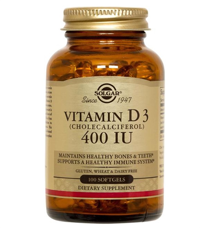 Vitamin D3 10 mcg - Solgar
